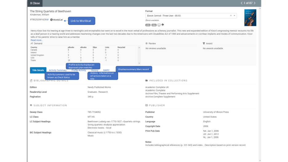 New Authorize Orders Interface
