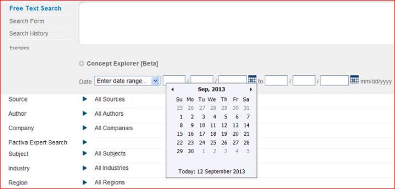 Search Builder: How to search using Dates - pre-set date ranges ...