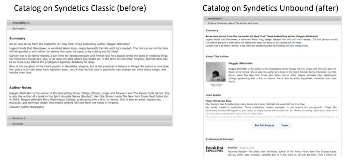 Syndetics Infrastructure Upgrade