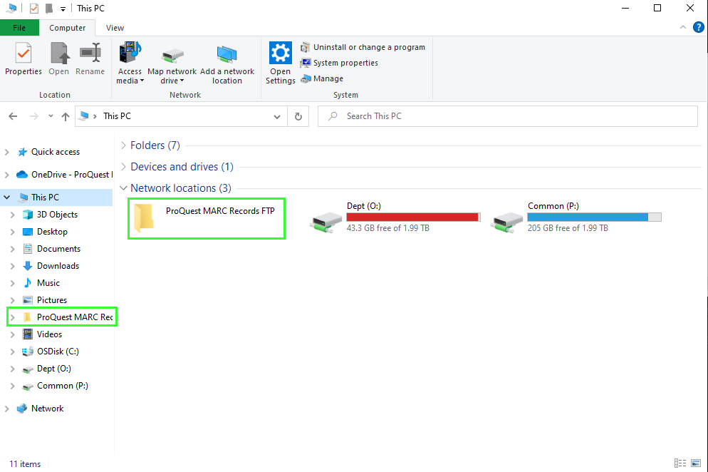 How to Access FTP Links in Windows' File Explorer Application