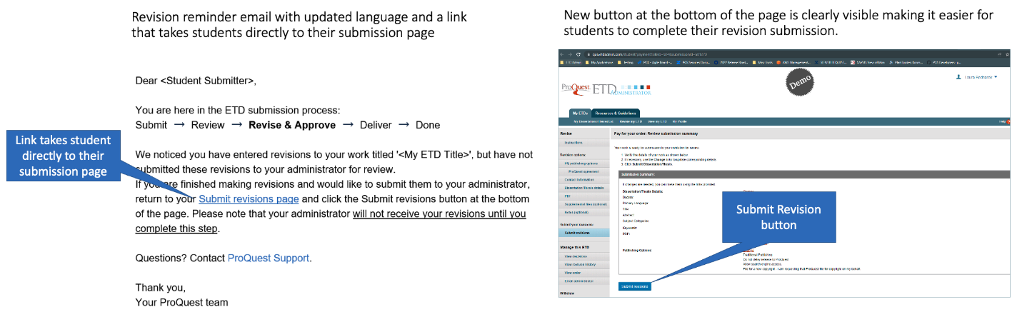 What's New for ProQuest ETD Administrator
