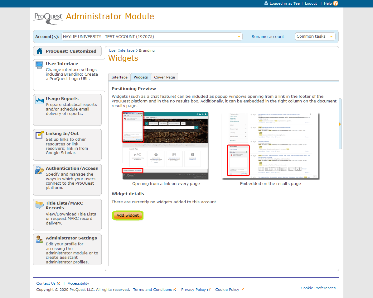 Creating an "Ask a Librarian" Widget