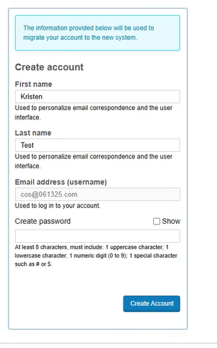 About the Single-sign On Account Model
