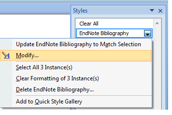 EndNote and EndNote online: References are automatically bulleted and ...