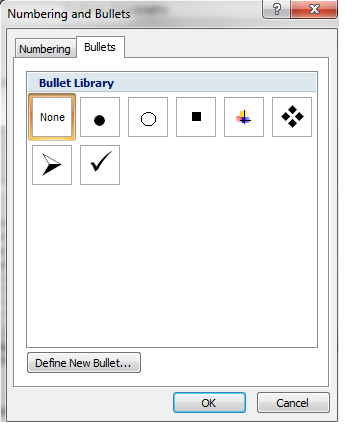 EndNote and EndNote online: References are automatically bulleted and ...